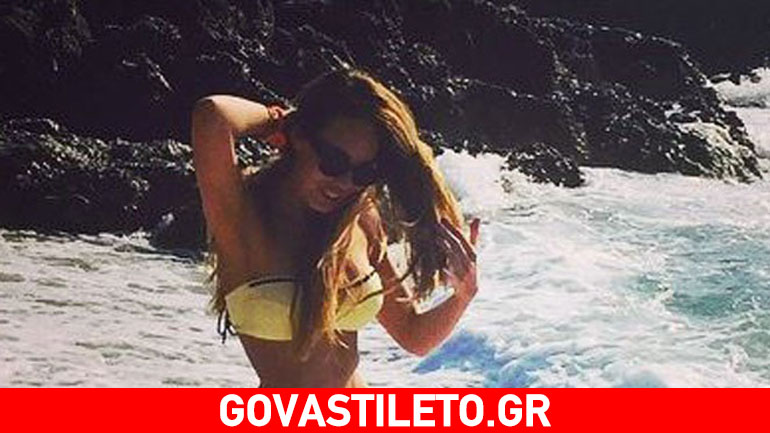 Αντωνία Καλλιμούκου: Φόρεσε το πιο ωραίο κίτρινο μπικίνι